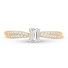 Thumbnail Image 3 of Diamond Ring 1/2 ct tw Emerald-cut 14K Yellow Gold