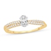 Thumbnail Image 1 of Diamond Ring 1/2 ct tw Oval 14K Yellow Gold