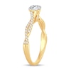 Thumbnail Image 2 of Diamond Ring 1/2 ct tw Oval 14K Yellow Gold