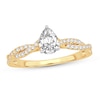 Thumbnail Image 0 of Diamond Ring 3/4 ct tw Pear-shaped 14K Yellow Gold
