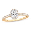 Thumbnail Image 0 of Diamond Ring 7/8 ct tw Oval 14K Yellow Gold