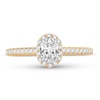 Thumbnail Image 2 of Diamond Ring 7/8 ct tw Oval 14K Yellow Gold