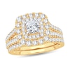 Thumbnail Image 1 of Diamond Bridal Set 2 ct tw Round 14K Yellow Gold