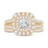 Thumbnail Image 3 of Diamond Bridal Set 2 ct tw Round 14K Yellow Gold