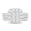 Thumbnail Image 3 of Diamond Bridal Set 2 ct tw Princess 14K White Gold