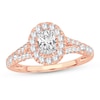 Thumbnail Image 1 of Diamond Ring 1-1/4 ct tw Oval 14K Rose Gold