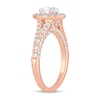 Thumbnail Image 2 of Diamond Ring 1-1/4 ct tw Oval 14K Rose Gold