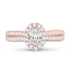 Thumbnail Image 3 of Diamond Ring 1 ct tw Oval 14K Rose Gold