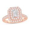 Thumbnail Image 1 of Diamond Ring 1 ct tw Emerald-cut 14K Rose Gold