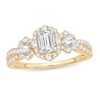 Thumbnail Image 1 of Diamond Ring 1-1/6 ct tw Emerald-cut 14K Yellow Gold