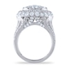 Thumbnail Image 2 of Diamond Engagement Ring 5 ct tw Round/Baguette 14K White Gold