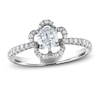 Thumbnail Image 1 of Diamond Engagement Ring 5/8 ct tw Round 14K White Gold