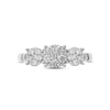 Thumbnail Image 1 of Diamond Engagement Ring 3/4 ct tw Round 10K White Gold