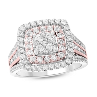 Only 45.00 usd for JewelonFire 1/10 Ctw Multicolor Diamond 14k