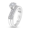 Thumbnail Image 3 of Diamond Bridal Set 1/3 ct tw Round 14K White Gold