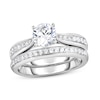 Thumbnail Image 1 of Diamond Bridal Set 5/8 ct tw Round 14K White Gold