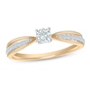 Thumbnail Image 1 of Diamond Engagement Ring 1/3 ct tw Round 14K Two-Tone Gold