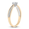 Thumbnail Image 2 of Diamond Engagement Ring 1/3 ct tw Round 14K Two-Tone Gold