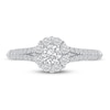 Thumbnail Image 3 of Diamond Engagement Ring 5/8 ct tw Round 14K White Gold