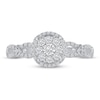 Thumbnail Image 3 of Diamond Engagement Ring 1/2 ct tw Round 14K White Gold