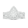 Thumbnail Image 1 of Diamond Bridal Set 3/4 ct tw Round 14K White Gold