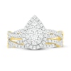 Thumbnail Image 2 of Diamond Bridal Set 3/4 ct tw Round 14K Yellow Gold