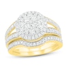 Thumbnail Image 1 of Diamond Bridal Set 7/8 ct tw Round 14K Yellow Gold