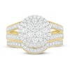 Thumbnail Image 2 of Diamond Bridal Set 7/8 ct tw Round 14K Yellow Gold