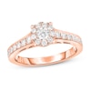 Thumbnail Image 1 of Diamond Ring 1/2 ct tw Round 14K Rose Gold