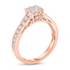 Thumbnail Image 2 of Diamond Ring 1/2 ct tw Round 14K Rose Gold