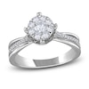 Thumbnail Image 0 of Diamond Engagement Ring 3/8 ct tw Round 14K White Gold