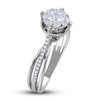 Thumbnail Image 1 of Diamond Engagement Ring 3/8 ct tw Round 14K White Gold