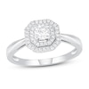 Thumbnail Image 1 of Diamond Engagement Ring 1/3 ct tw Round 14K White Gold