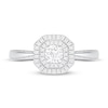 Thumbnail Image 2 of Diamond Engagement Ring 1/3 ct tw Round 14K White Gold