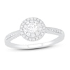 Thumbnail Image 1 of Diamond Engagement Ring 1/3 ct tw Round 14K White Gold