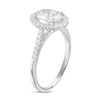 Thumbnail Image 1 of Diamond Engagement Ring 1-1/2 ct tw Oval/Round 18K White Gold