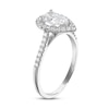 Thumbnail Image 2 of Diamond Engagement Ring 1-1/2 ct tw Pear-shaped 18K White Gold