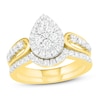 Thumbnail Image 1 of Diamond Bridal Set 7/8 ct tw Round 14K Yellow Gold