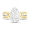 Thumbnail Image 2 of Diamond Bridal Set 7/8 ct tw Round 14K Yellow Gold