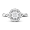 Thumbnail Image 3 of Diamond Engagement Ring 3/4 ct tw Round 14K White Gold