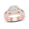 Thumbnail Image 1 of Diamond Bridal Set 5/8 ct tw Round 14K Rose Gold