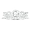 Thumbnail Image 2 of Diamond Bridal Set 1/2 ct tw Round 14K White Gold