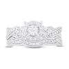 Thumbnail Image 2 of Diamond Bridal Set 1/2 ct tw Round 14K White Gold