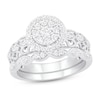 Thumbnail Image 0 of Diamond Bridal Set 3/8 ct tw Round 14K White Gold