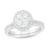 Thumbnail Image 1 of Diamond Bridal Set 7/8 ct tw Round 14K White Gold