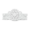 Thumbnail Image 2 of Diamond Bridal Set 1/2 ct tw Round 14K White Gold