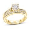 Thumbnail Image 1 of Diamond Bridal Set 1/3 ct tw Round 14K Yellow Gold