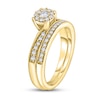 Thumbnail Image 3 of Diamond Bridal Set 1/3 ct tw Round 14K Yellow Gold