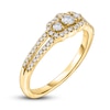 Thumbnail Image 2 of Diamond 3-Stone Ring 1/3 ct tw Round 14K Yellow Gold