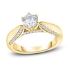 Thumbnail Image 1 of Diamond Engagement Ring 3/4 ct tw Round 14K Yellow Gold